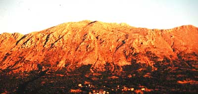 Der Berg Elati -h&ouml;chster Berg auf Lefkas