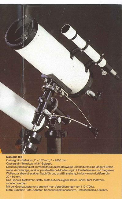  SYW/Yamamoto Cassegrain 152/2800mm " Danubia R-6P" 