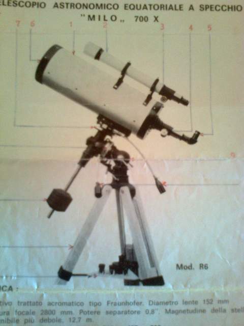  SYW/Yamamoto Cassegrain 152/2800mm " Danubia R-6P" 