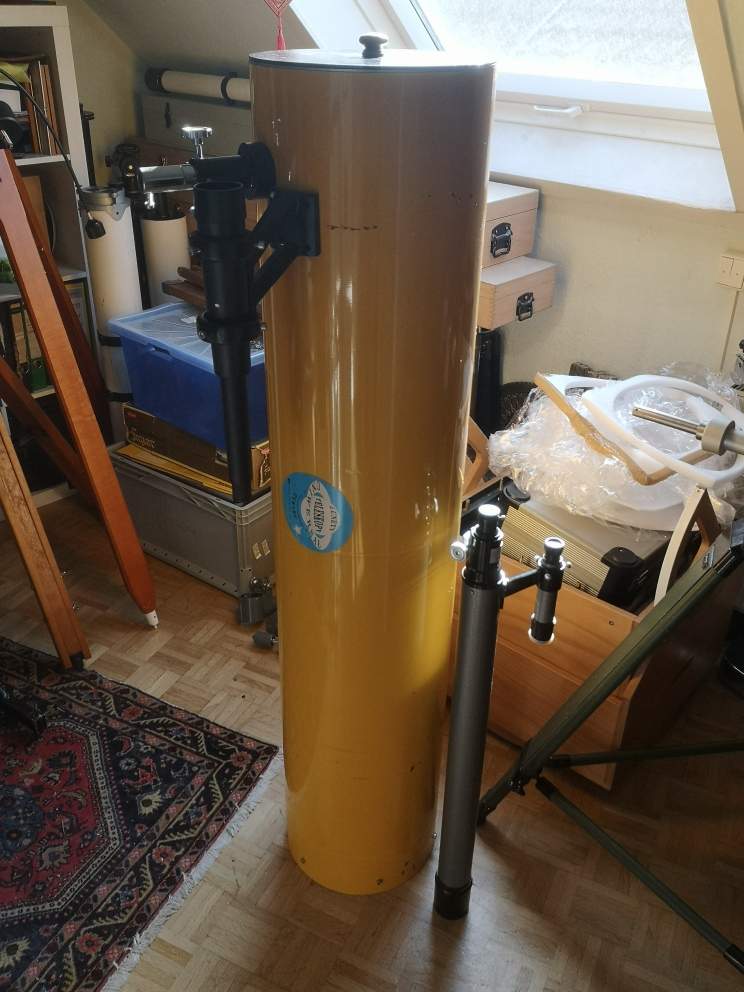 Das "polnische Schlachtross": parallaktischer Newton 250/1500mm