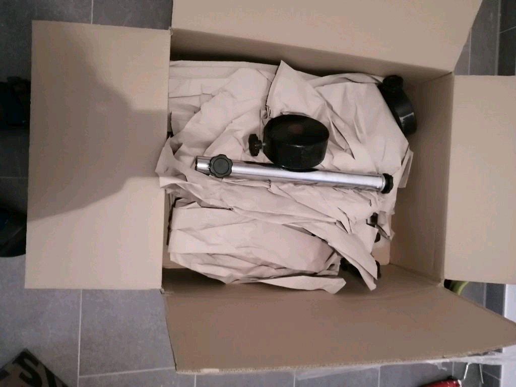 Das "polnische Schlachtross": parallaktischer Newton 250/1500mm