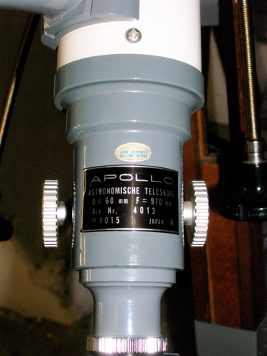 Apollo-Optik Refraktor 60/910mm