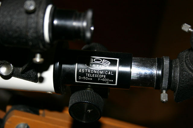 Klassiker:BOB-Optik Refraktor 50/600mm ca. 1975