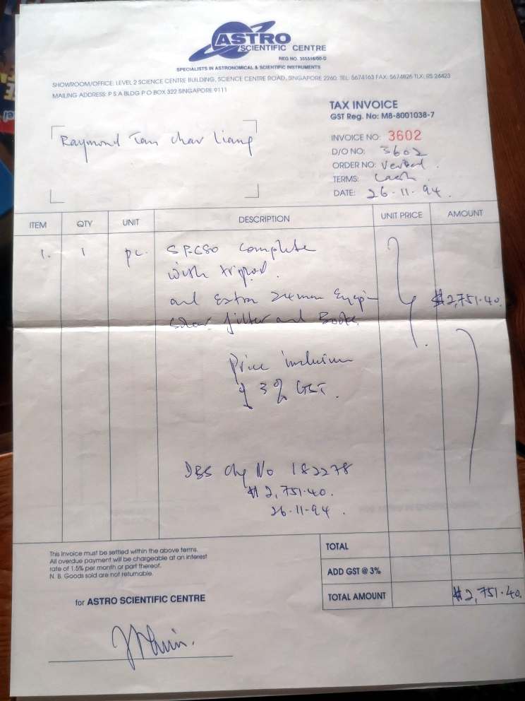 Celestron/Vixen SP-C 80 Refraktor 80/910mm