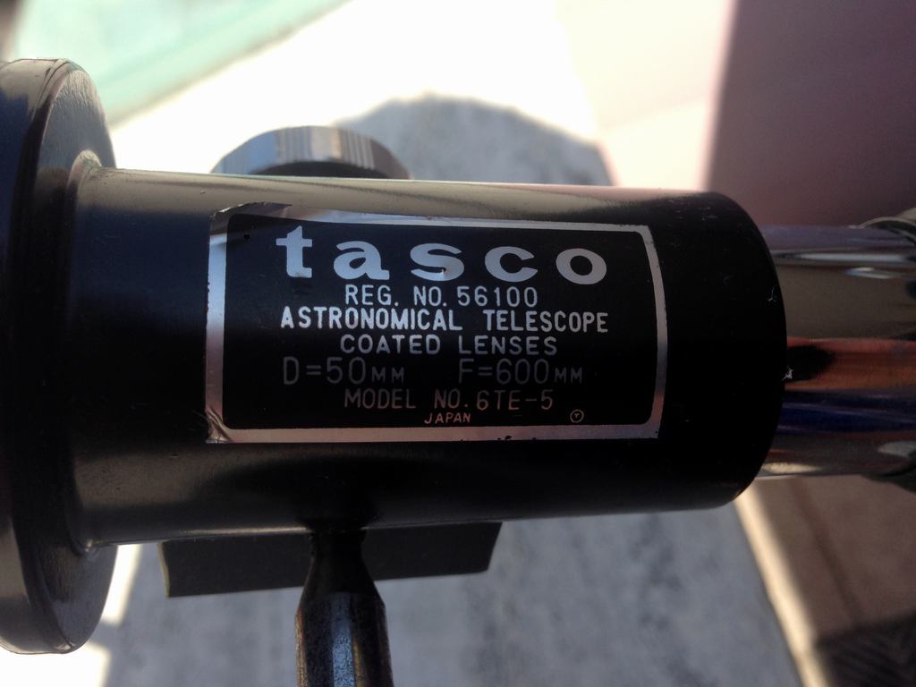 Tasco 6TE Refraktor 50/600mm