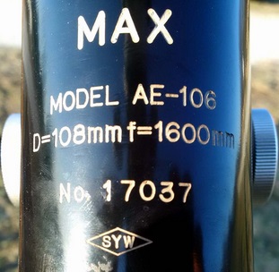 SYW/Yamamoto108/1600mm Refraktor