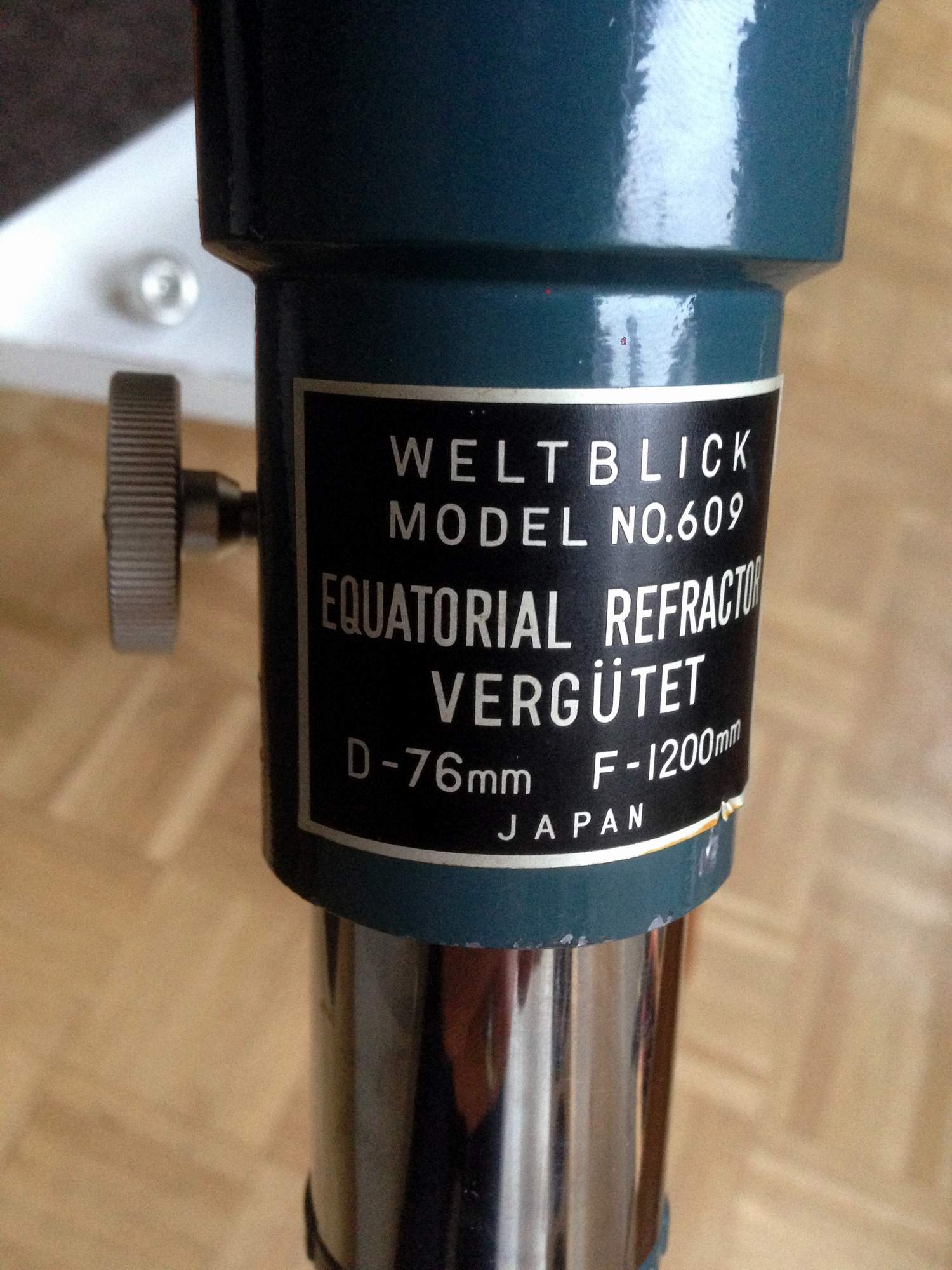 Weltblick Refraktor 76/1200mm