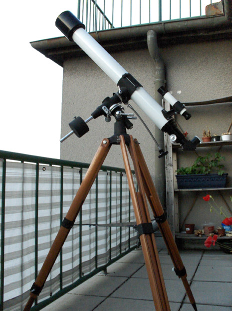 Klassiker: Nipole Refraktor 76/910mm