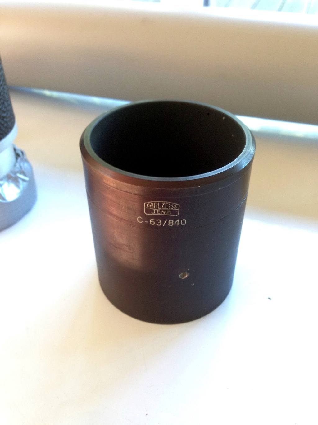  63/840mm-Refraktor mit Zeiss-Jena Telementor-Objektiv