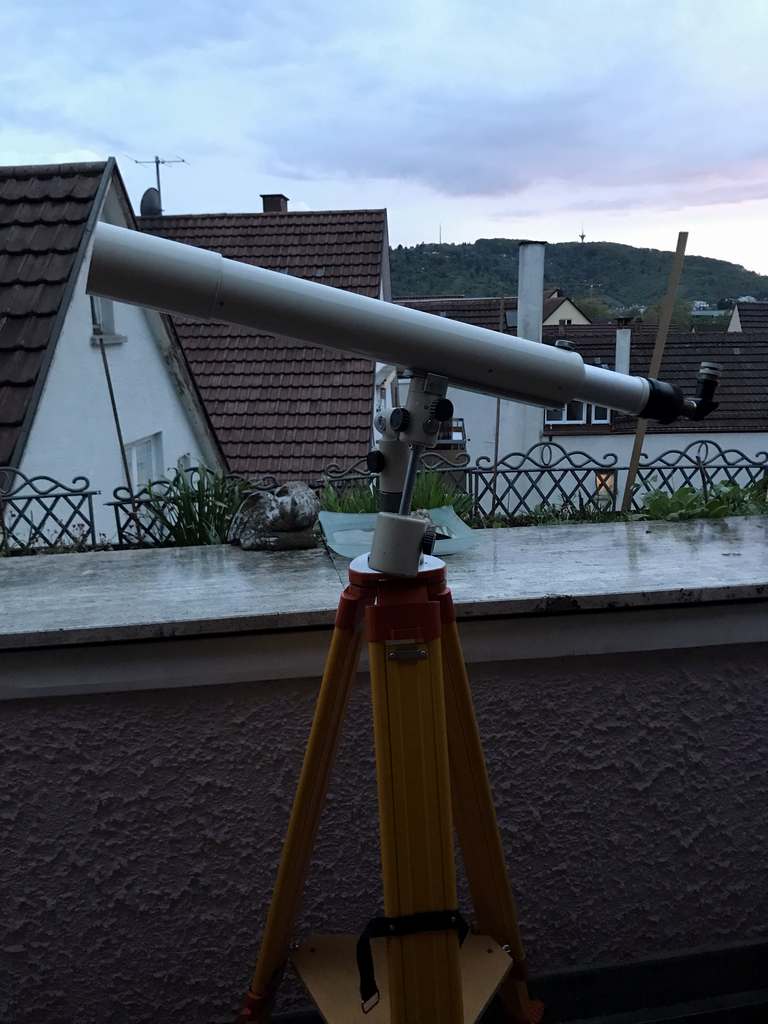 Klassiker: Zeiss AS 63/840mm Refraktor