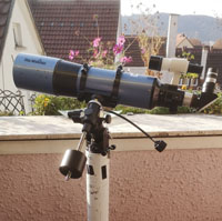 Der "kurze Dicke" - Skywatcher 150/750mm-Refraktor