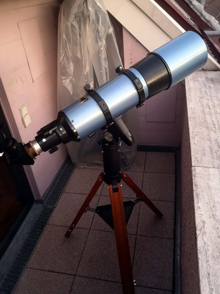Der kurze Dicke: "Skywatcher"-Refraktor 150/750mm
