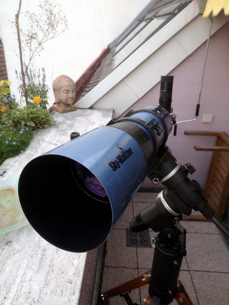 Der kurze Dicke: "Skywatcher"-Refraktor 150/750mm
