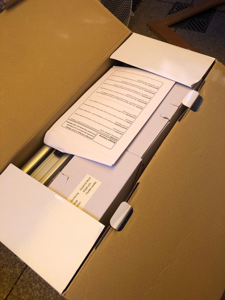 Das "Lidlscope" - 70/700mm Refraktor